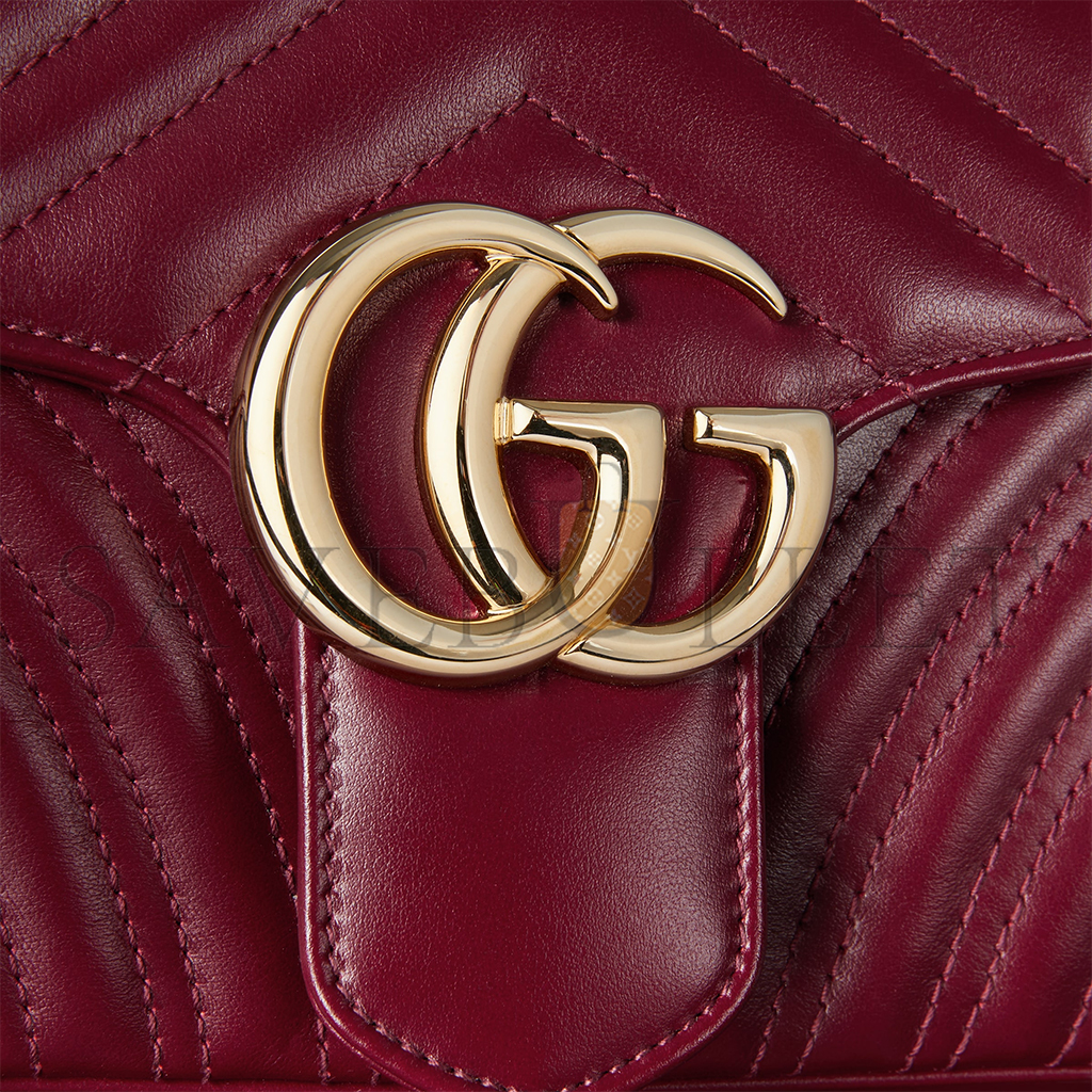 G*u*i gg marmont small shoulder bag 443497 (25*15*8cm)